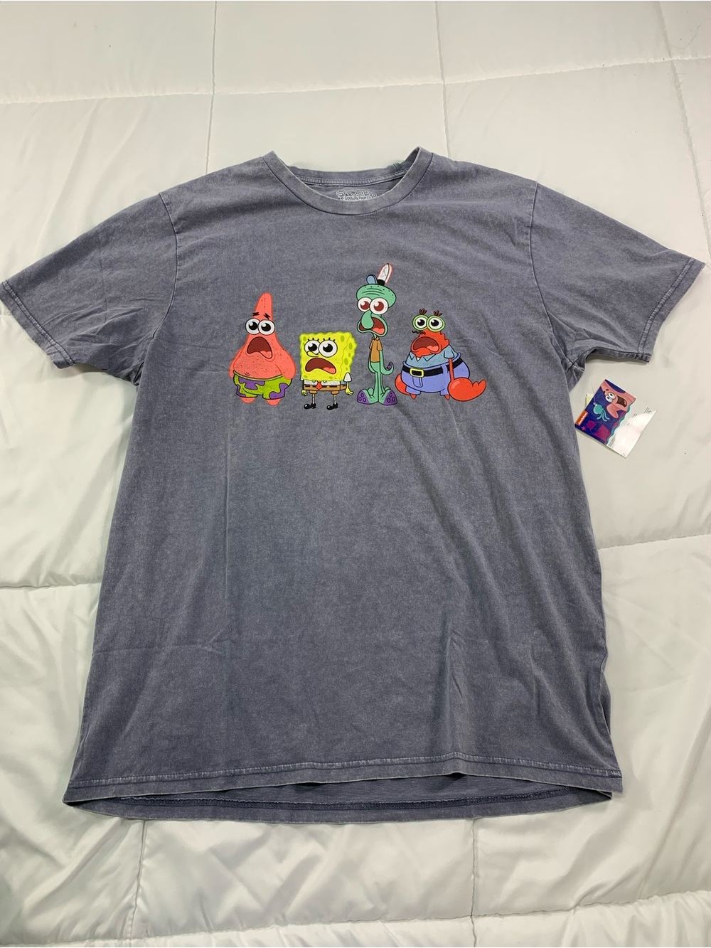 New SpongeBob SquarePants shirt size XL